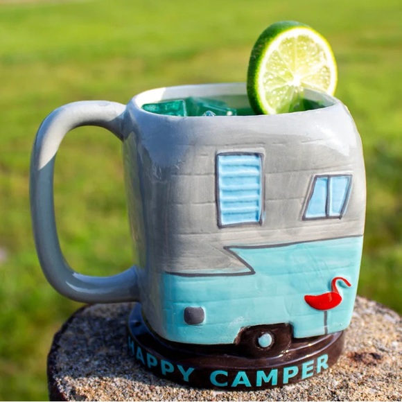 NIB THE HAPPY CAMPER MUG - 20 OUNCE - Picture 3 of 8